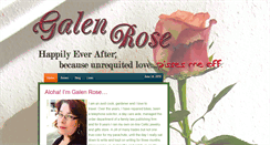 Desktop Screenshot of galenrose.com